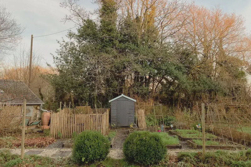 cabane du jardin